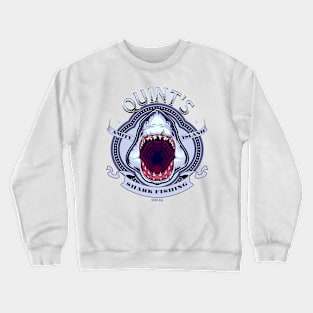 Quint`s shark fishing Crewneck Sweatshirt